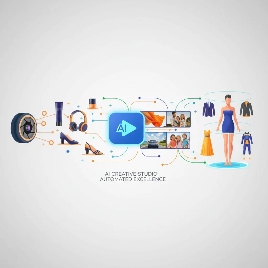 Visualizing the Knot AI Studio advantage: product photography, video creation, and virtual try-ons.